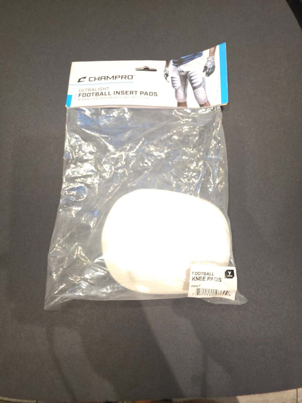 Champro Ultralight Football Insert Pads Knee Pads Youth FKPUL-Y